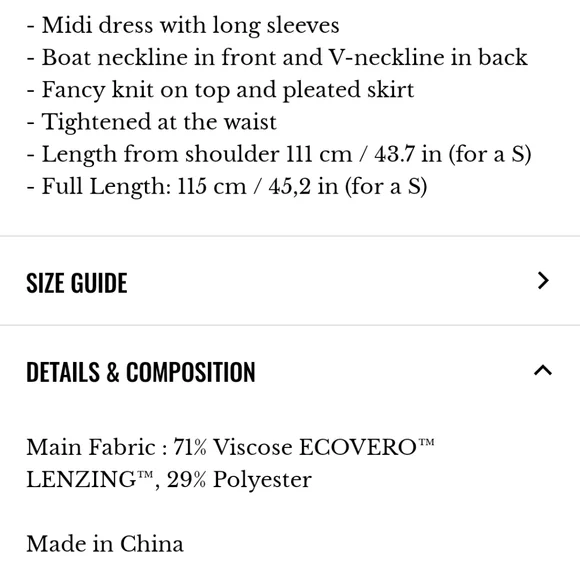 Sezane Flavie Midi Long Sleeve Dress - Picture 7 of 14